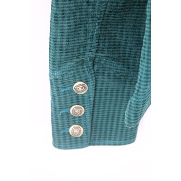 Cabi Lennon Jacket Teal Green Military Style #3913 Blazer Size Medium - Picture 8 of 10